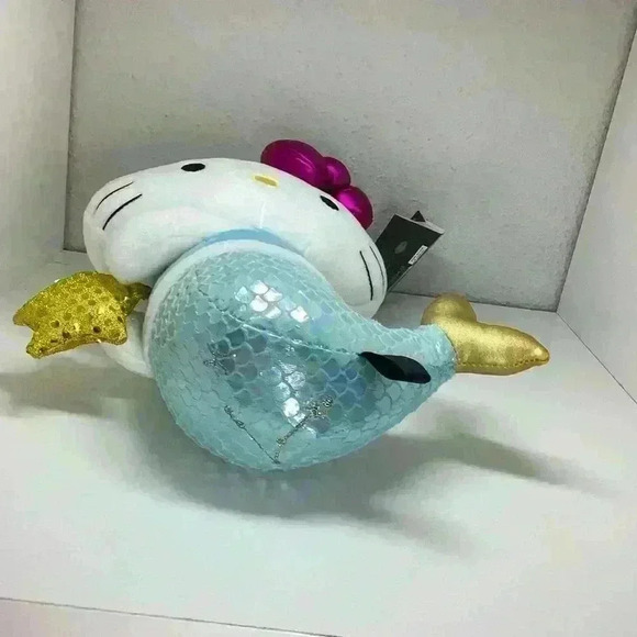Hello Kitty Kidrobot NEW Sanrio 11 in. Mermaid kitty plush - Picture 4 of 5
